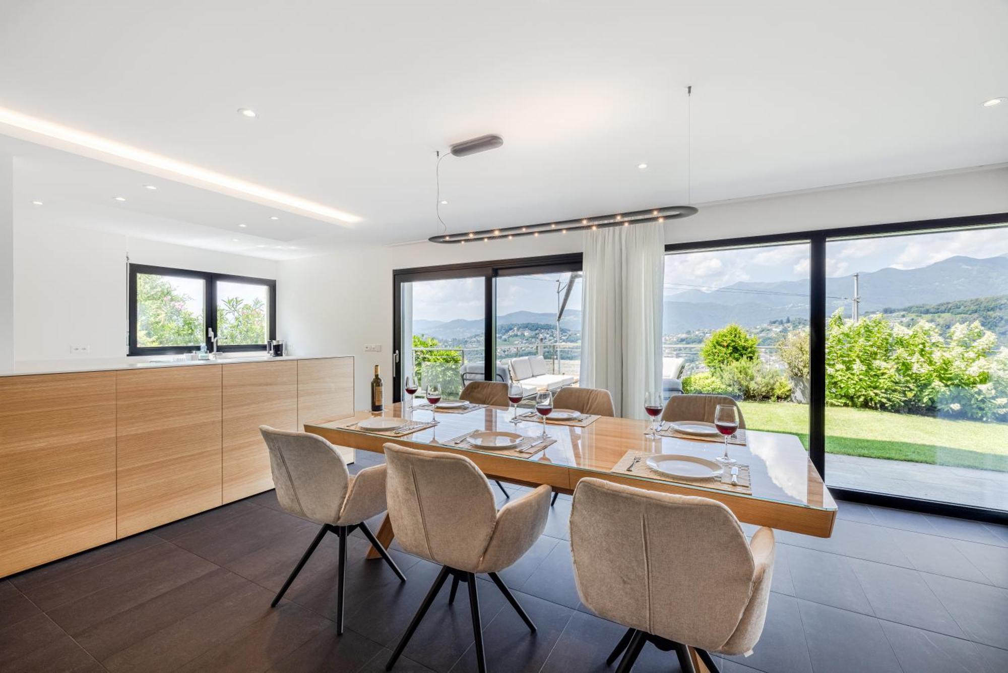 Villa Girandola With Private, Heated Pool Lugano Exterior photo