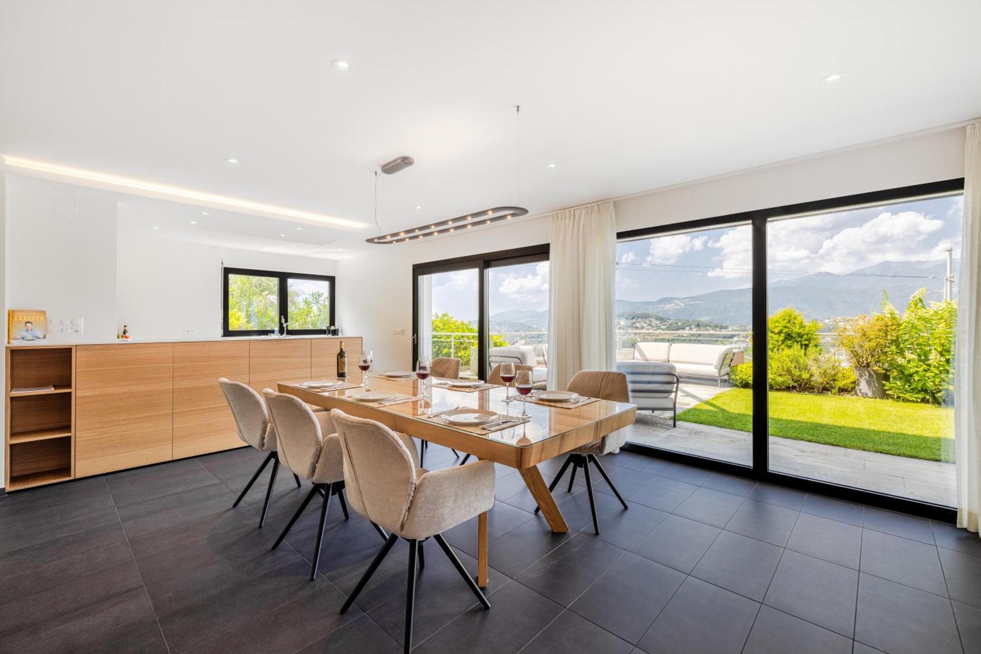 Villa Girandola With Private, Heated Pool Lugano Exterior photo